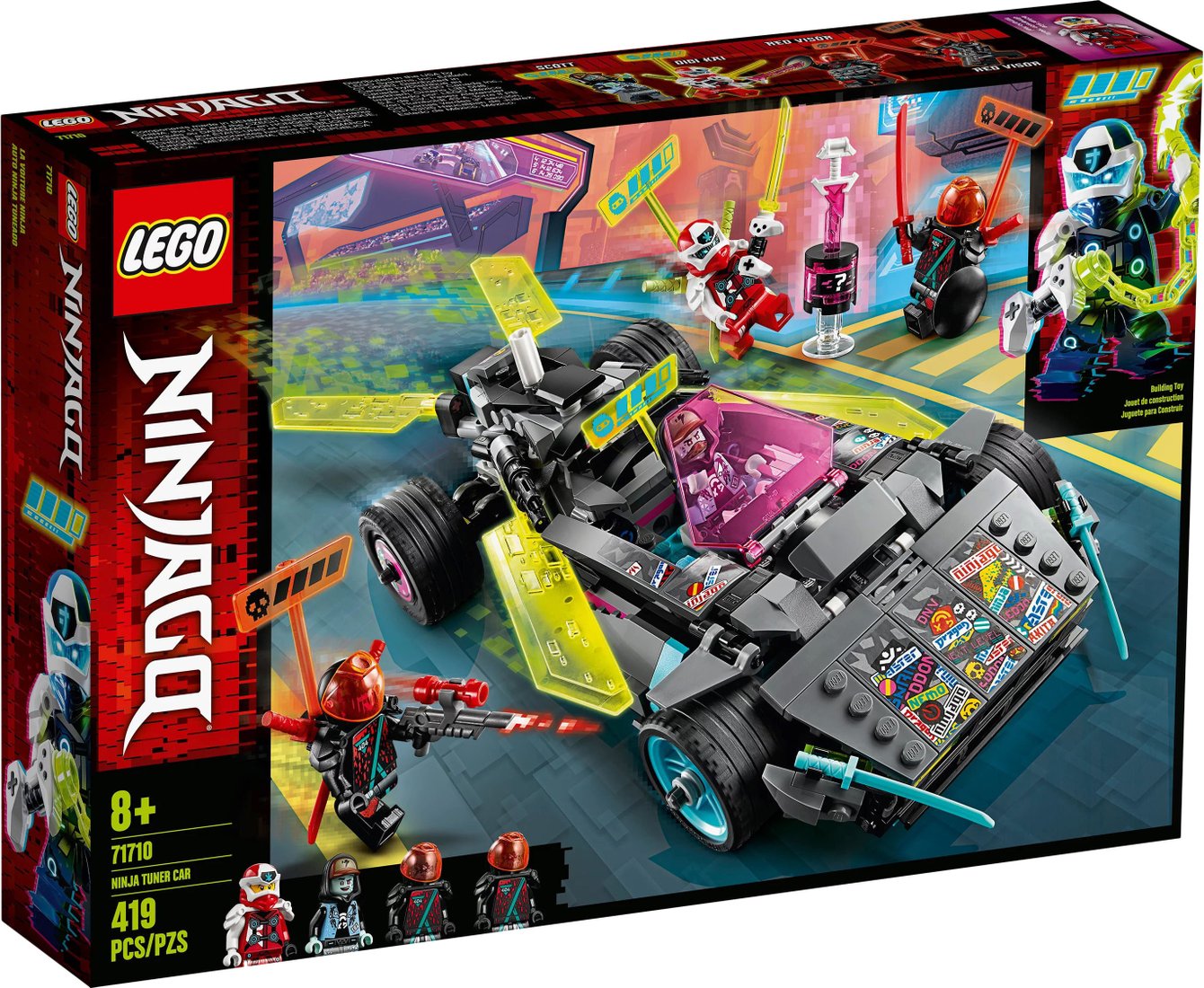 

Конструктор LEGO Ninjago 71710 Специальный автомобиль Ниндзя