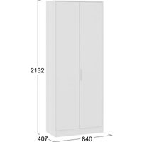 Шкаф распашной Трия Марли исп.2 (белый)