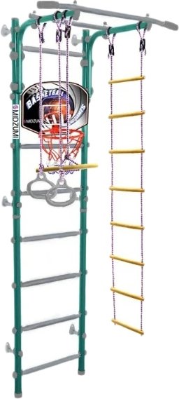 

Детский спортивный комплекс Midzumi Banji Kabe Basketball Shield (ментоловый сорбет)