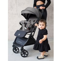 Коляска прогулочная «книга» Amarobaby Airy (серый)