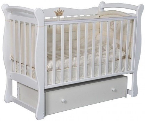 

Классическая детская кроватка Ray Venecia 1 (белый)