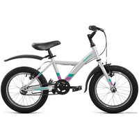 Детский велосипед Forward Dakota 16 2022 (серый/фиолетовый)