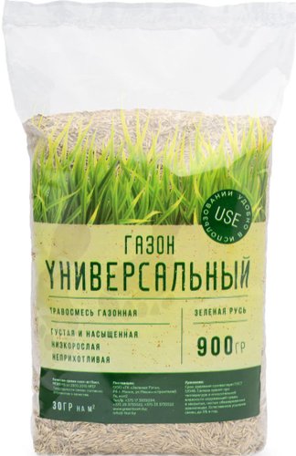 Семена Зеленая Русь Травосмесь Универсальная 0.9 кг