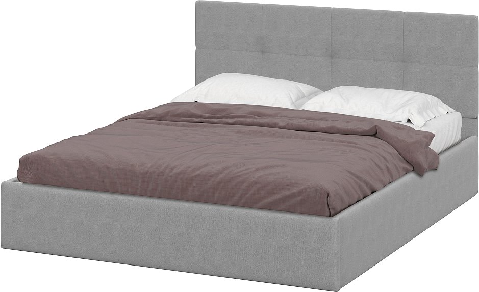 

Кровать NN мебель К №4 160х200 (серый)