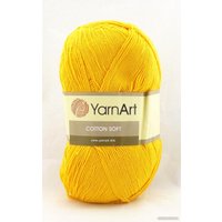 Пряжа для вязания Yarnart Cotton Soft 35 100 г 600 м (желтый)