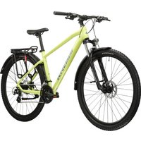 Велосипед Kross Hexagon 2.0 EQ 27.5 M/17" 2024 (желтый/голубой)