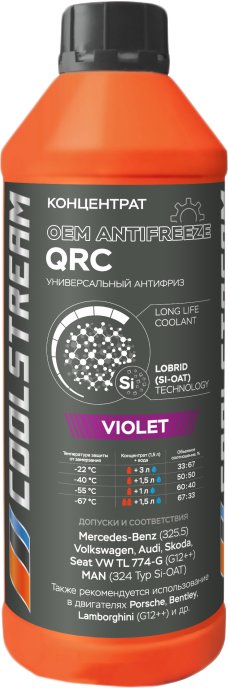 

Антифриз Coolstream QRC 1.5л