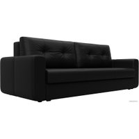 Диван Лига диванов Лига-031 121277 (экокожа черный)