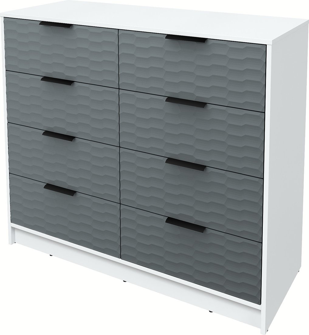 

Комод Интерлиния Концепт Зодиак КТ-К117 (белый платинум/серый)