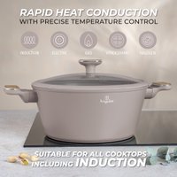 Набор кастрюль Berlinger Haus Taupe Nordic Collection BH-8344