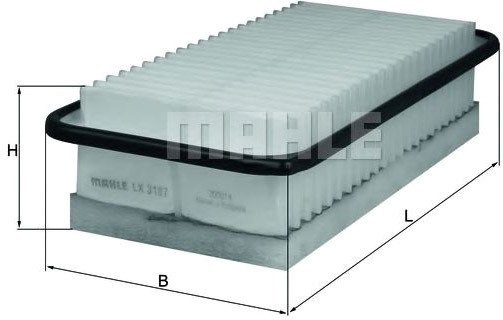 

Воздушный фильтр Mahle Knecht LX3187