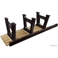 Скамейка Альтернатива М4910 (бежево-коричневый)