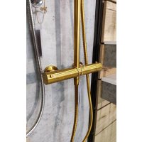 Душевая система  Whitecross Y1254GLB (брашированное золото)