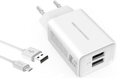 

Сетевое зарядное Atomic U400 USB Type-C (белый)
