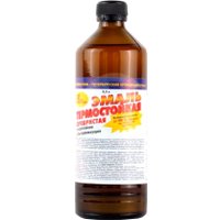 Эмаль Новбытхим Термостойкая 0.5 л (серебристый)