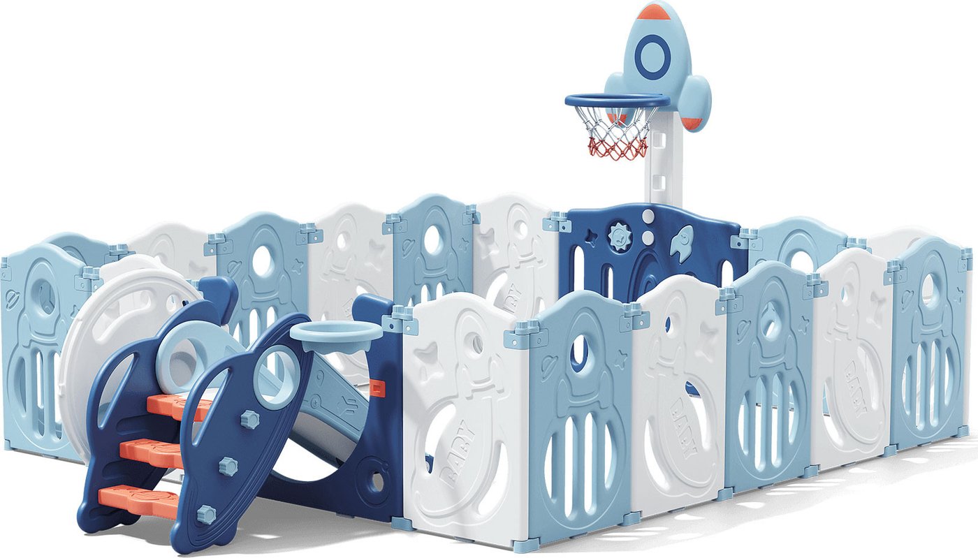 

Игровой манеж UNIX kids SUPREME Space 200x200 Blue