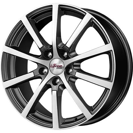 

Литые диски iFree Big Byz (КС680) 17x7" 5x114.3мм DIA 67.1мм ET 35мм Блэк джек