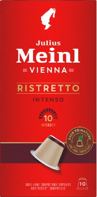 Кофе в капсулах Julius Meinl Inspresso Biodegradable Ristretto Intenso 10 шт