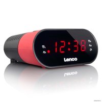 Настольные часы Lenco CR-07 (розовый)