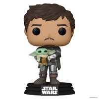 Фигурка Funko Bobble Star Wars Mandalorian Mandalorian with Grogu 54525