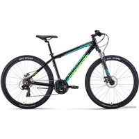 Велосипед Forward Apache 27.5 2.0 D Classic р.21 2022 (черный/желтый)