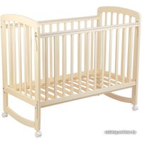 Классическая детская кроватка Polini Kids Simple 304 (бежевый)