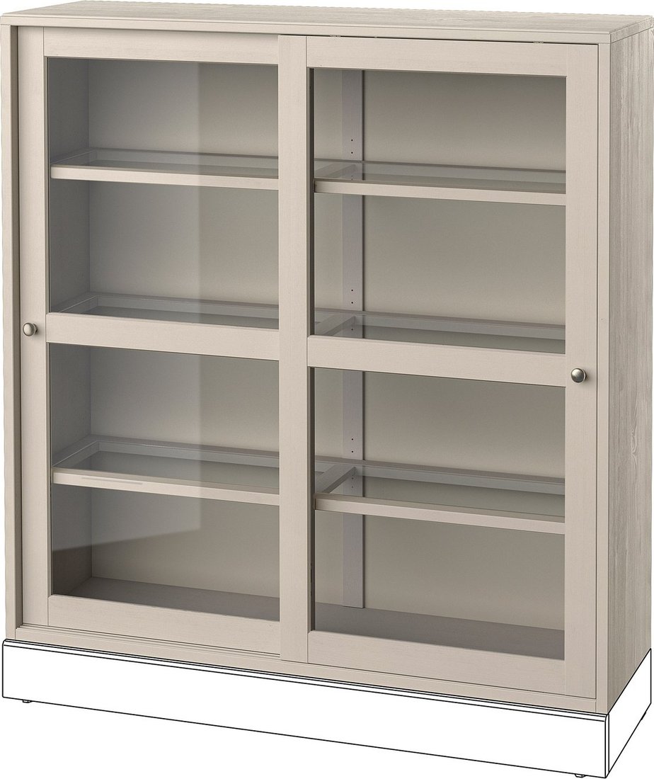 

Шкаф-витрина Ikea Havsta 90529252