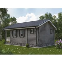 Русская баня Woods из бруса Чудное мгновенье в Бресте