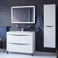  IDDIS Тумба с умывальником Cloud 100 CLO10WFi95K в Лиде