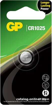 Батарейка GP CR1025E
