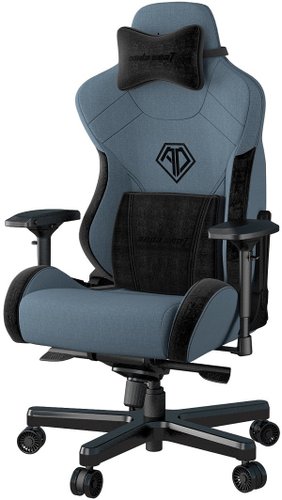 Игровое (геймерское) кресло AndaSeat T-Pro 2 (голубой/черный)