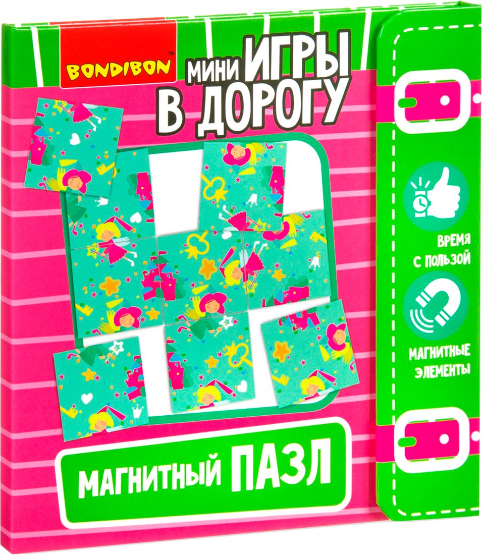 

Развивающая игра Bondibon Магнитный пазл. Феи ВВ3562