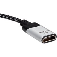 Адаптер VCOM CG6218M-0.15 DisplayPort - HDMI (nan м, черный/серый)