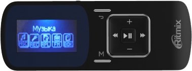

Плеер MP3 Ritmix RF-3490 4GB (черный)