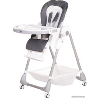 Высокий стульчик Martin Noir Tody Lux (slate gray) 0+