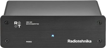 MM/MC фонокорректор Radiotehnika PH002 (черный)