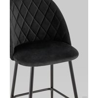 Стул Stool Group Марсель велюр барный (черный) в Гродно