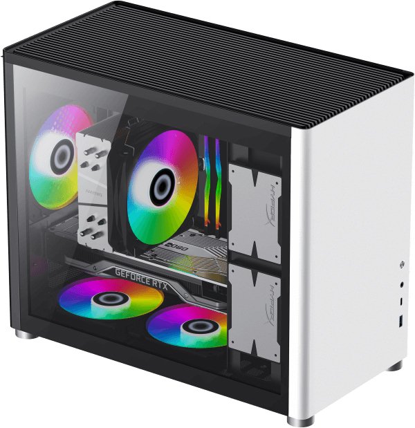 

Корпус GameMax Spark (белый/черный)