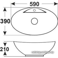 Умывальник Melana 803-7167