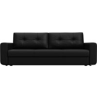 Диван Лига диванов Лига-031 121277 (экокожа черный)