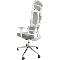 Офисное кресло SitUp Palma White Chrome (сетка Grey/Grey)