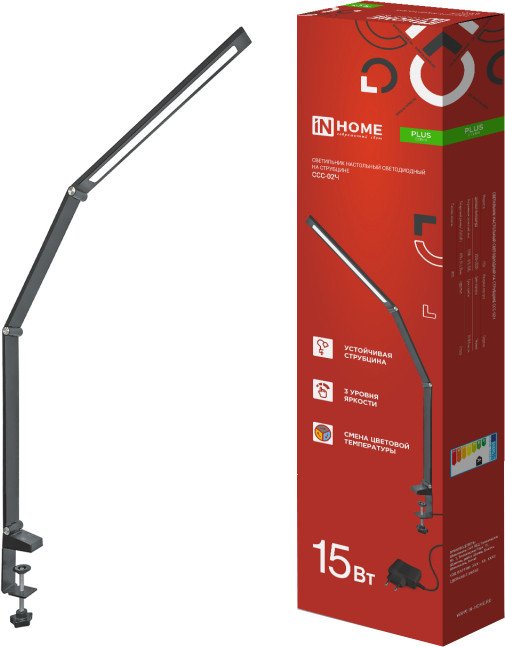 

Настольная лампа In Home Plus ССC-02Ч 4690612045269