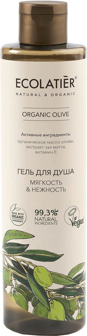 

Ecolatier Гель для душа Green Olive Мягкость и Нежность 350 мл