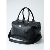 Дорожная сумка Franchesco Mariscotti 6-426к (фр кроко черный)