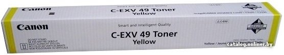 Картридж Canon C-EXV49 Yellow [8527B002]