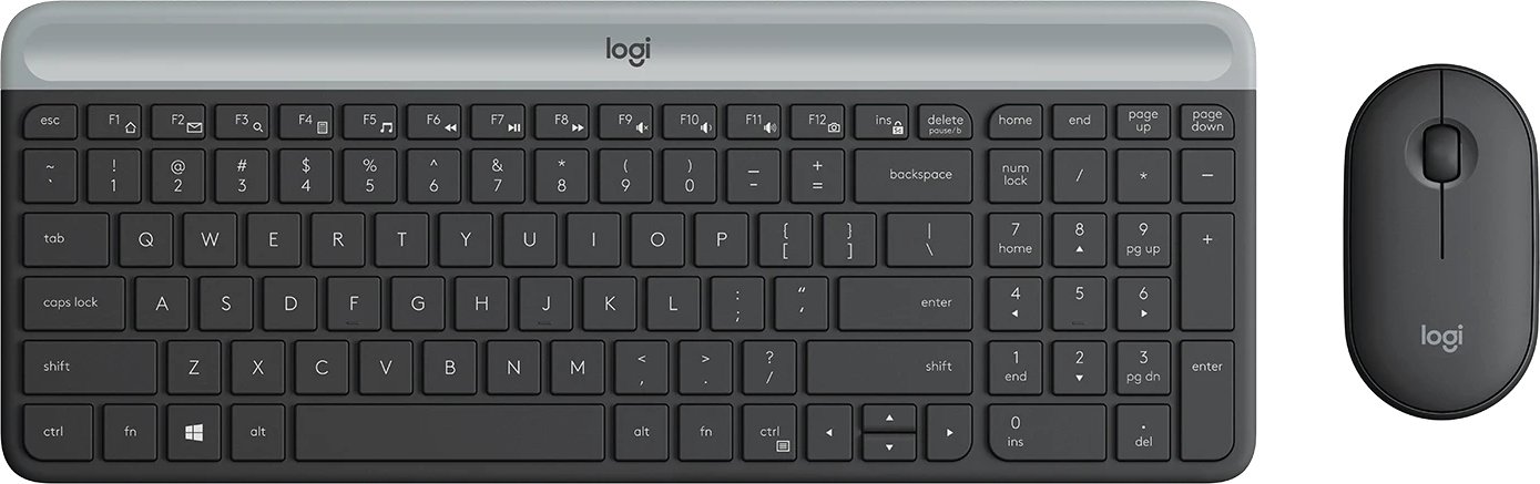 

Офисный набор Logitech MK470 Slim Wireless Combo 920-009437 (графитовый, нет кириллицы)