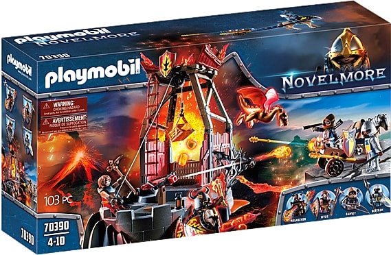 

Конструктор Playmobil PM70390 Лавовая шахта Бернхема