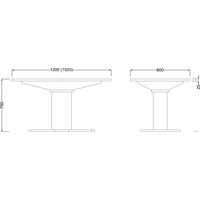 Кухонный стол Аврора Корсика фотопечать 120-151.5x80 (мрамор черный 9/черный матовый)