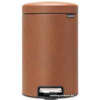 Мусорное ведро Brabantia Pedal Bin NewIcon 12 л (минерально-коричневый)