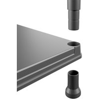 Стеллаж Qbrick System Regular Shelving System 74/32x5 L Low